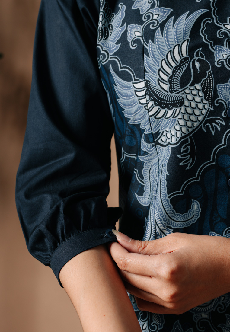 Hadinata Batik Wanita Superfine Blouse Yuwita Yatha-2